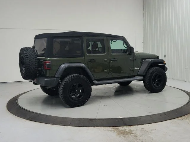 Used 2020 Green Jeep Unlimited Sport S image 8