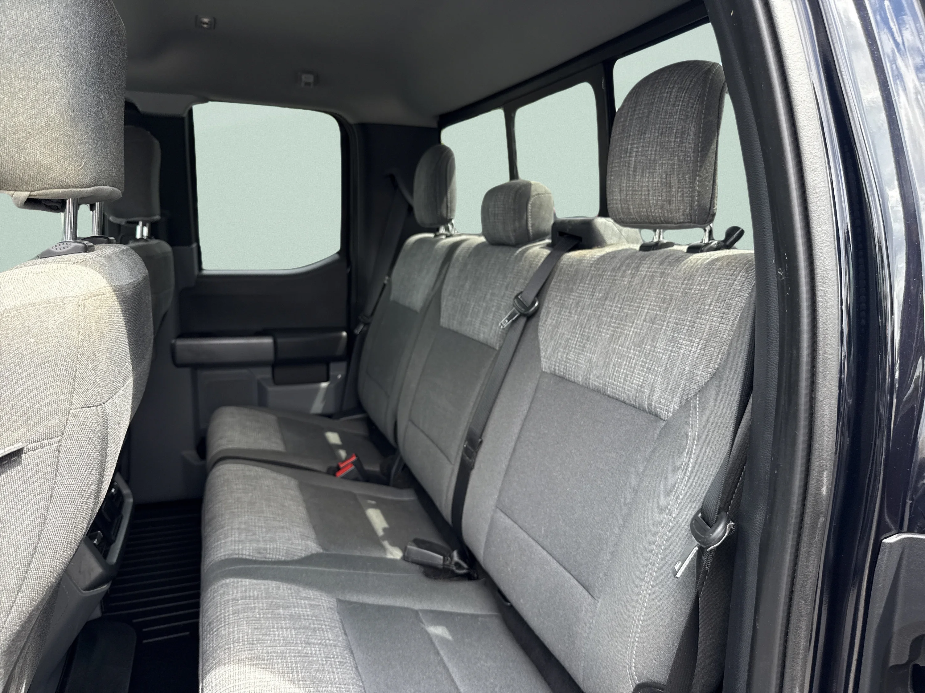 Used 2021 Antimatter Blue Metallic Ford XLT image 23