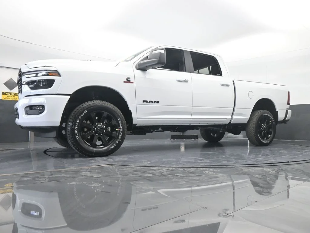 New 2026 Bright White Clear-Coat Exterior Paint RAM Laramie image 55