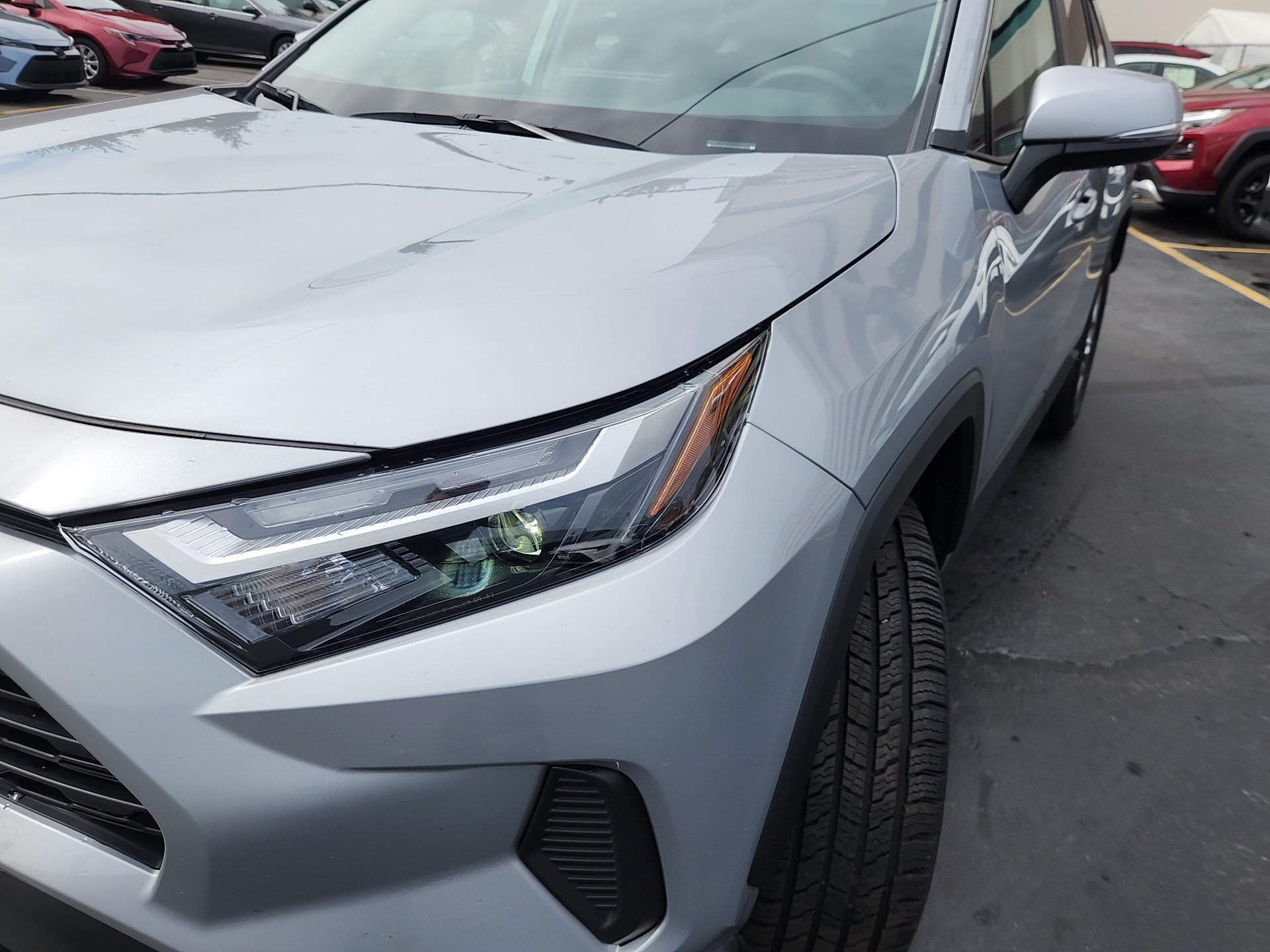 Certified Used 2025 Silver Sky Metallic Toyota XLE image 9