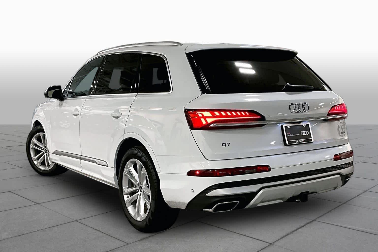 Used 2026 Glacier White Metallic Audi Premium Plus image 12