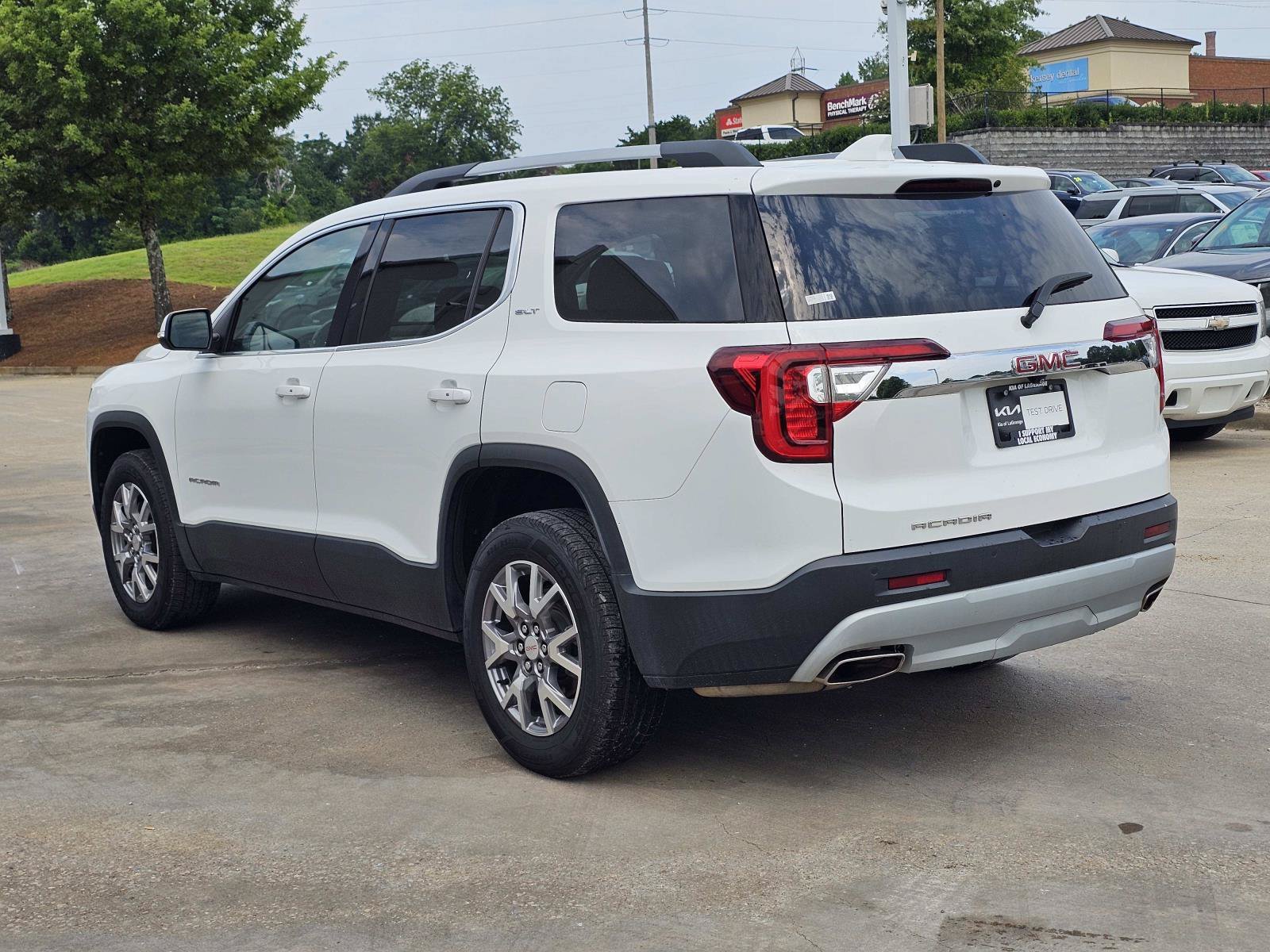 Used 2021 Summit White GMC SLT image 12
