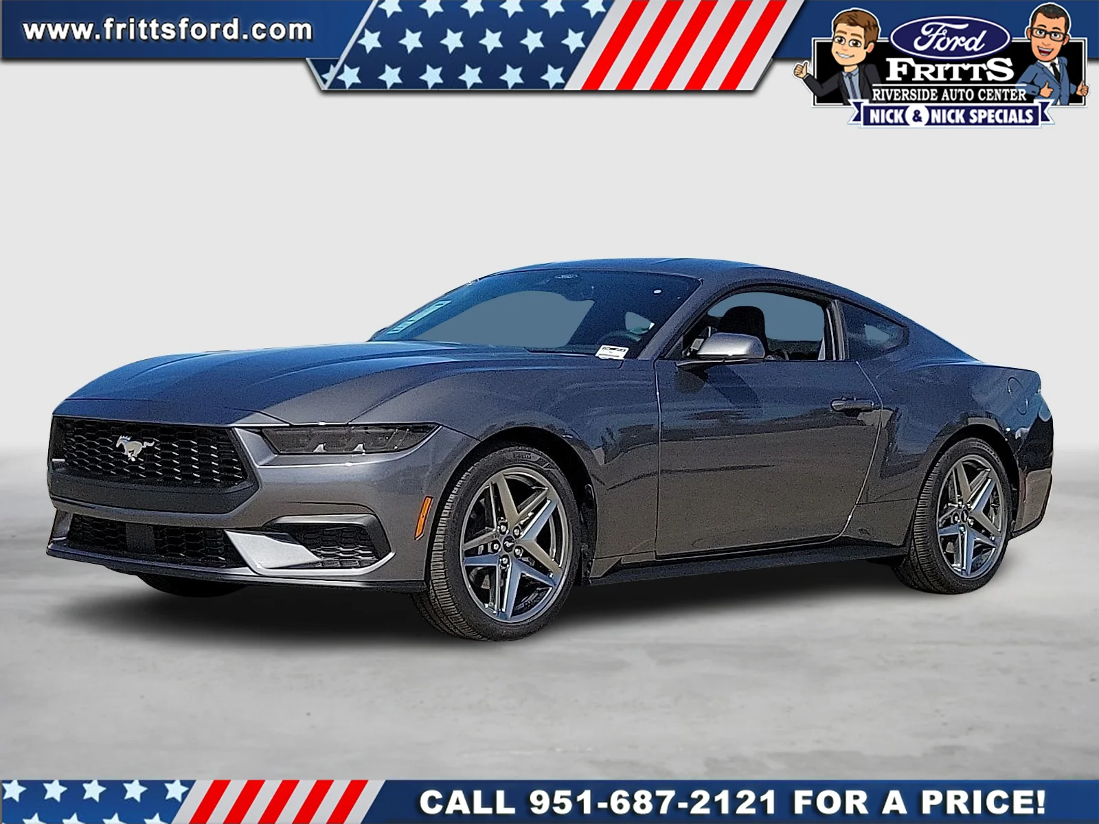 New 2026 Carbonized Gray Metallic Ford EcoBoost® Fastback image 1