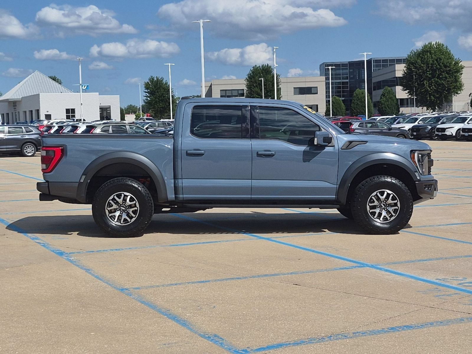 Used 2023 Azure Gray Metallic Ford Raptor 4WD image 5