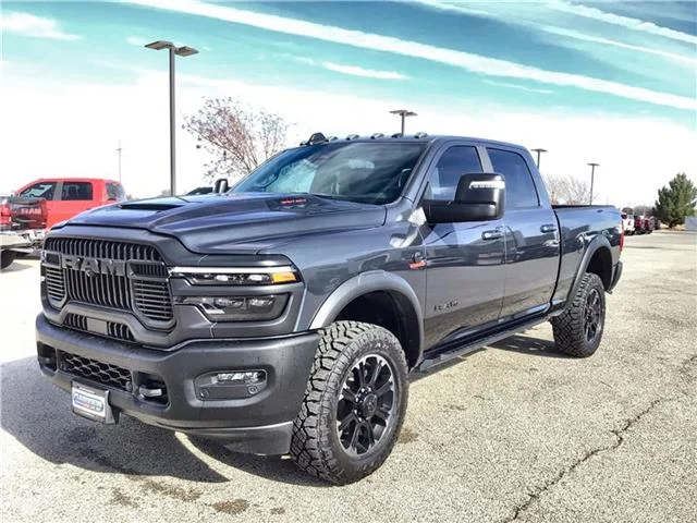 New 2026 Forged Blue Metallic  Paint Ram REBEL CREW CAB 4X4 6