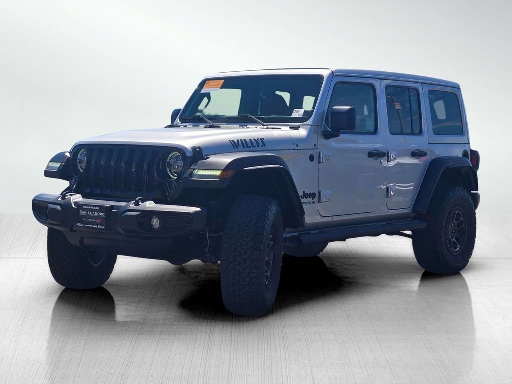 Certified Used 2022 Silver Zynith Clearcoat Jeep Unlimited Willys image 3