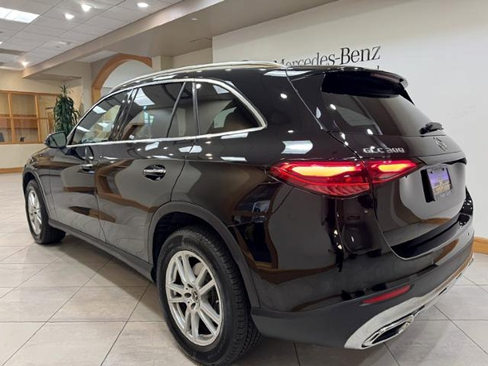 Certified Used 2025 Black Mercedes-Benz SUV image 3