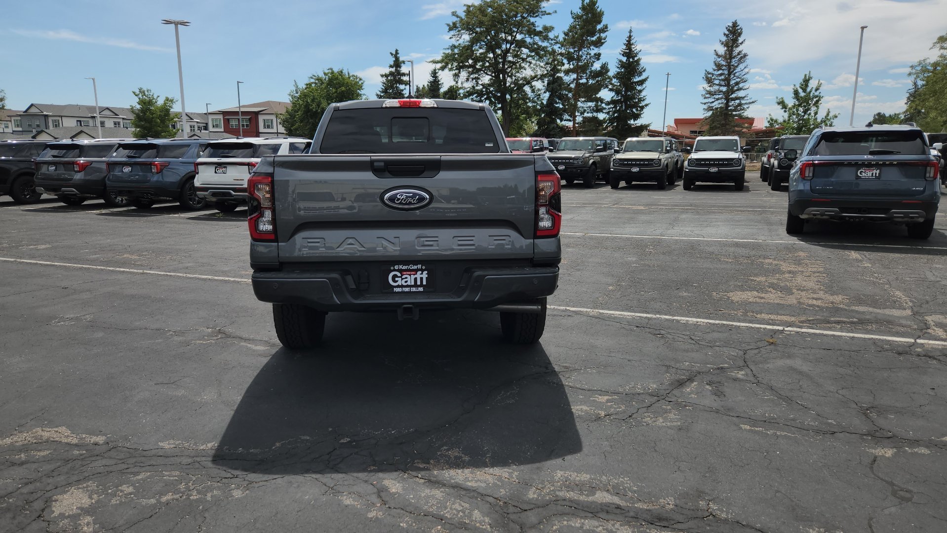 New 2026 Carbonized Gray Metallic Ford LARIAT image 6