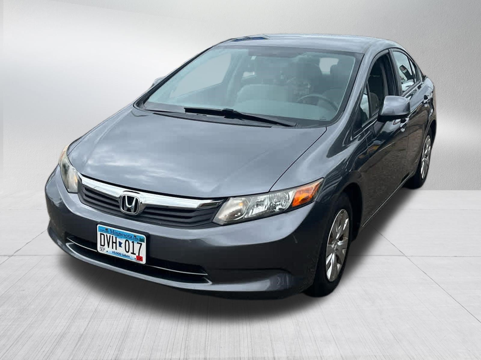 Used 2012 Honda Civic LX with VIN 19XFB2F56CE090432 for sale in Brooklyn Center, Minnesota
