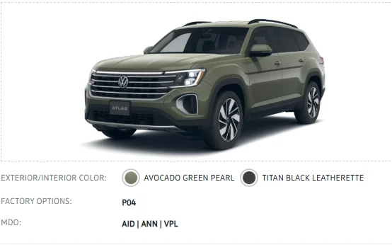New 2026 Green Volkswagen SE w/Technology image 13