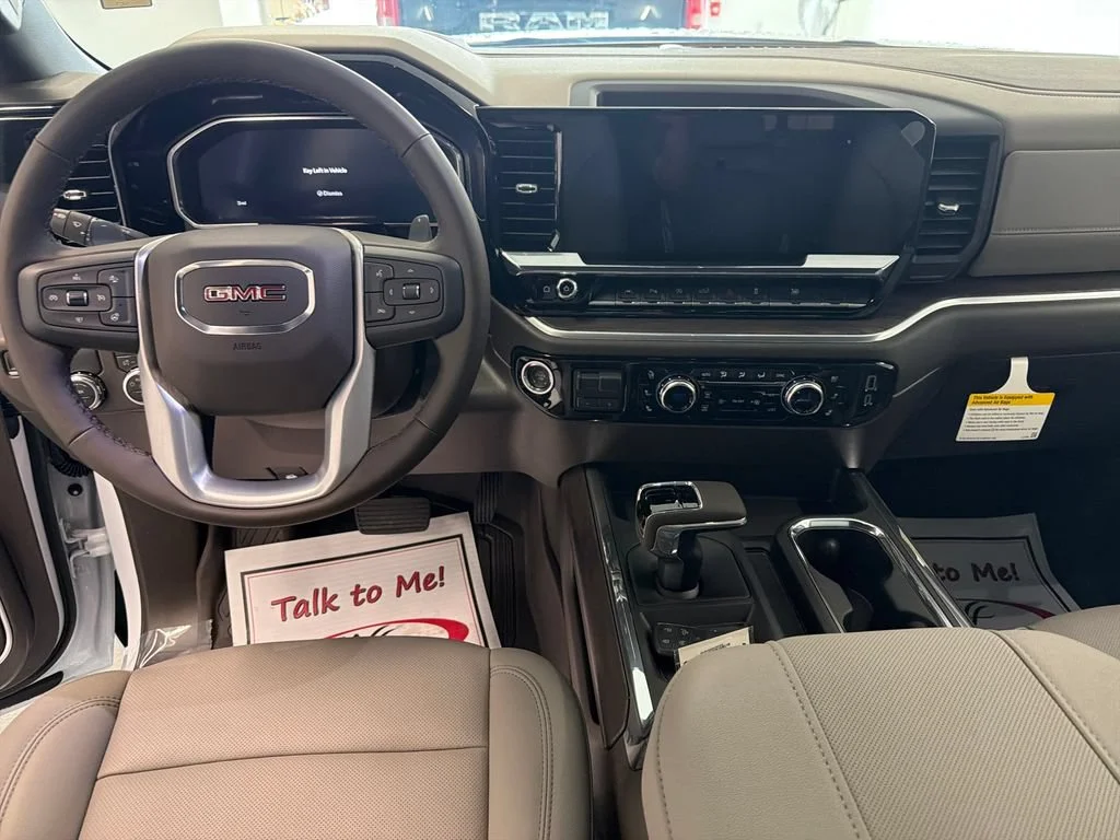 New 2026 Glacier White Tricoat GMC SLT image 15