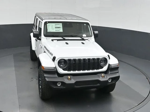 New 2026 Bright White Clear-Coat Exterior Paint Jeep 85th Anniversary Edition image 39