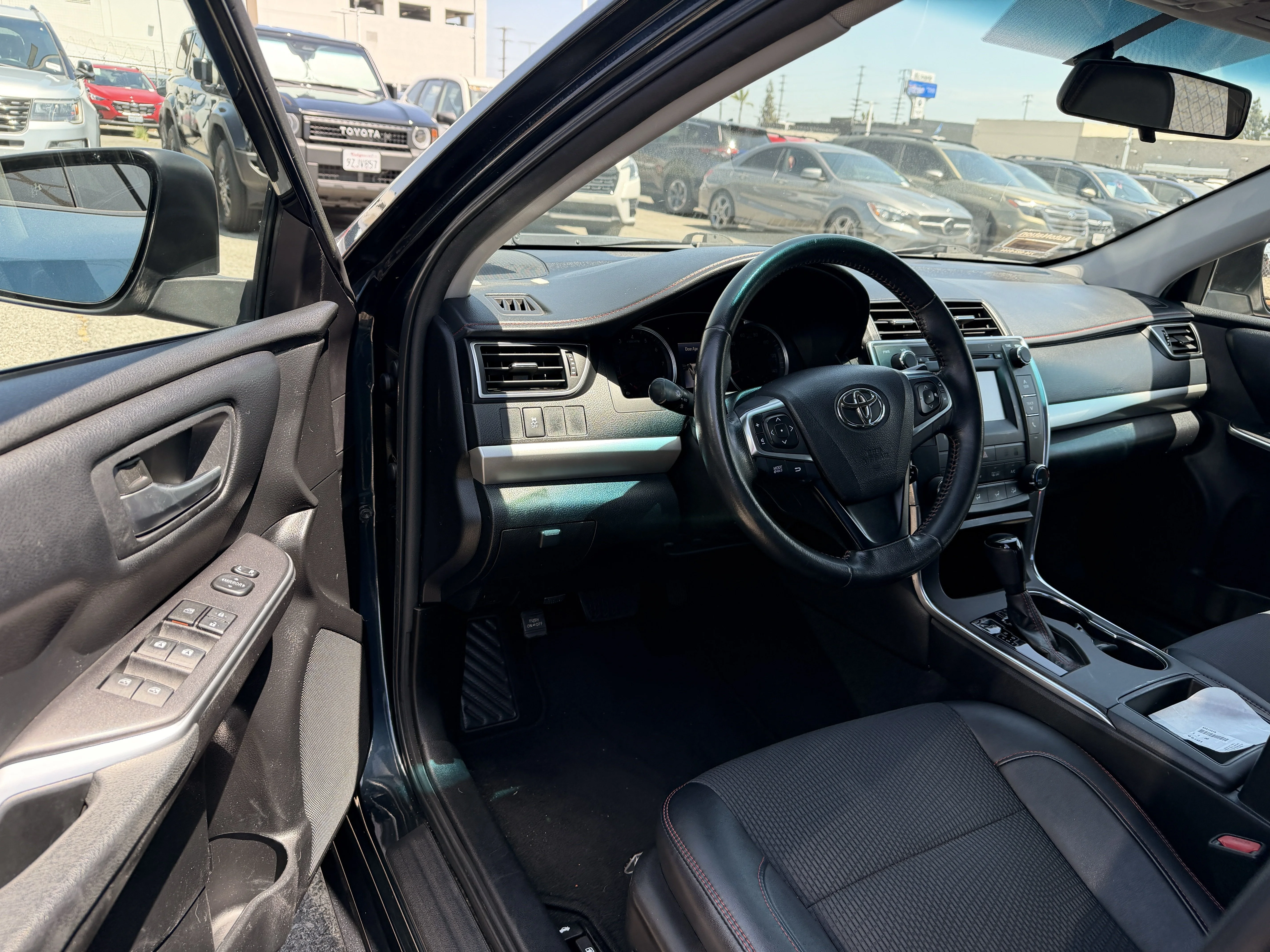 Used 2016 Cosmic Gray Mica Toyota SE image 3