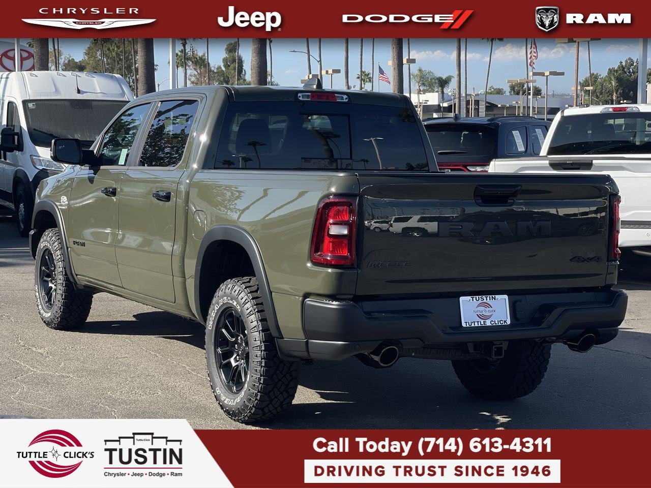 New 2026 Tank Exterior Paint RAM Rebel image 10
