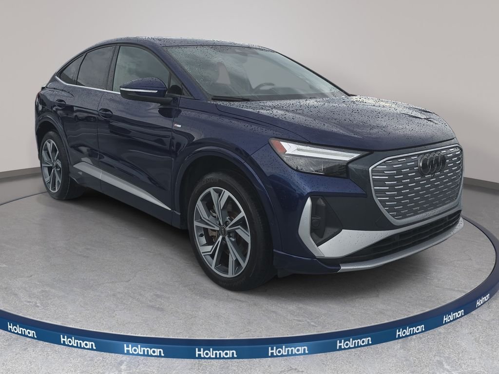 Used 2023 Blue Audi Premium Plus image 3