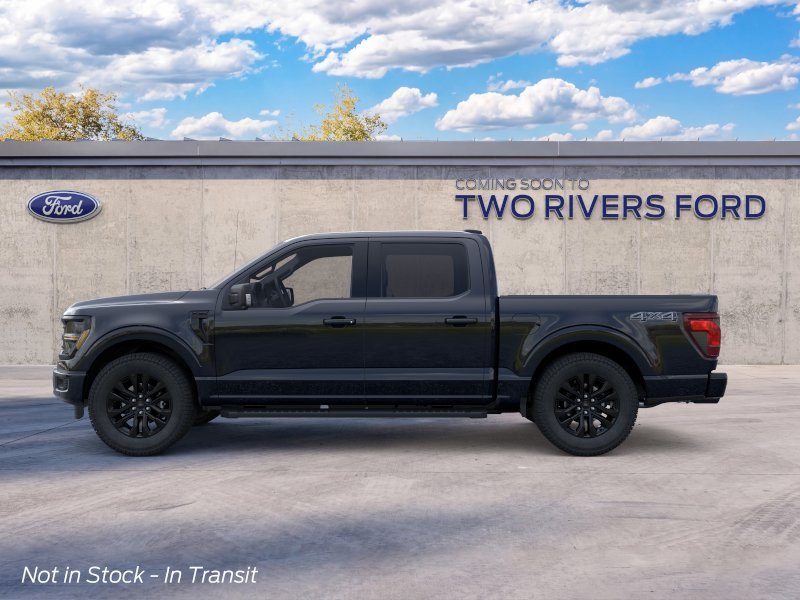New 2026 Agate Black Metallic Ford XLT image 3