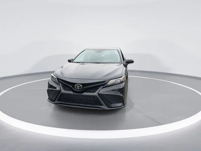 Used 2021 Black Toyota SE image 3