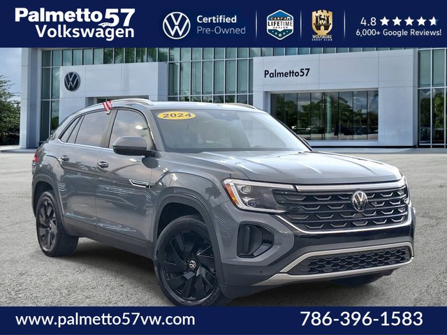 Certified Used 2024 Volkswagen Atlas Cross Sport For Sale Miami FL