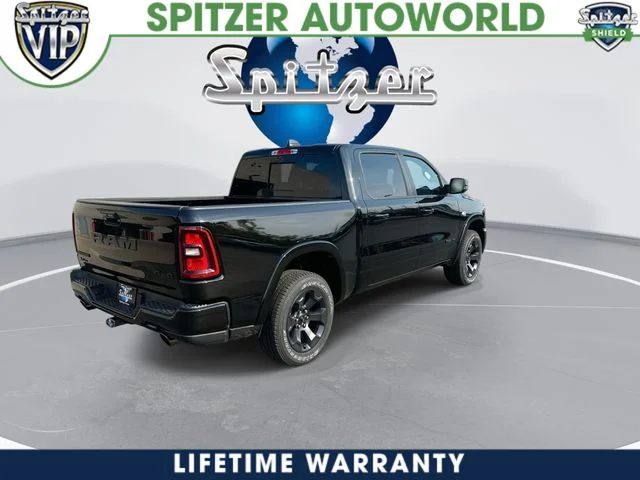 New 2026 Diamond Black Crystal Pearl-Coat Exterior Paint RAM Big Horn/Lone Star image 9