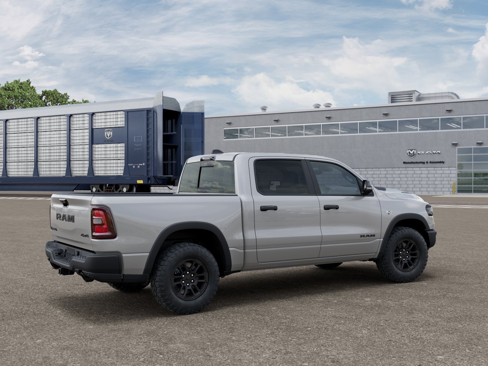 New 2026 Silver Zynith Exterior Paint RAM Rebel image 2