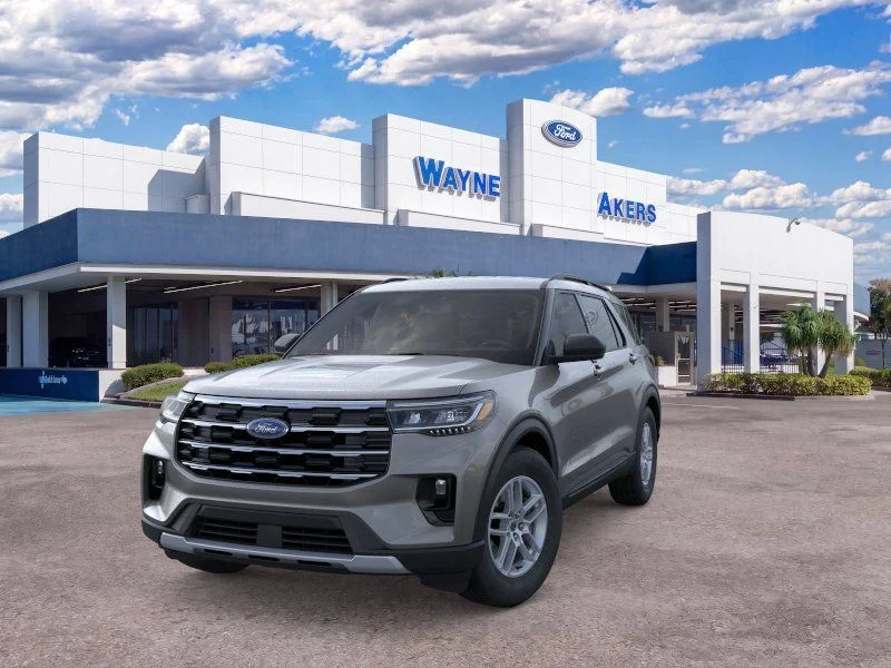New 2026 Carbonized Gray Metallic Ford Active image 2
