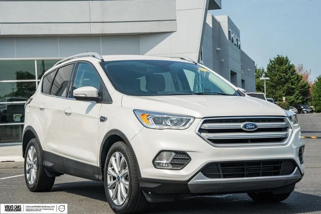 Used 2017 White Ford Titanium image 1