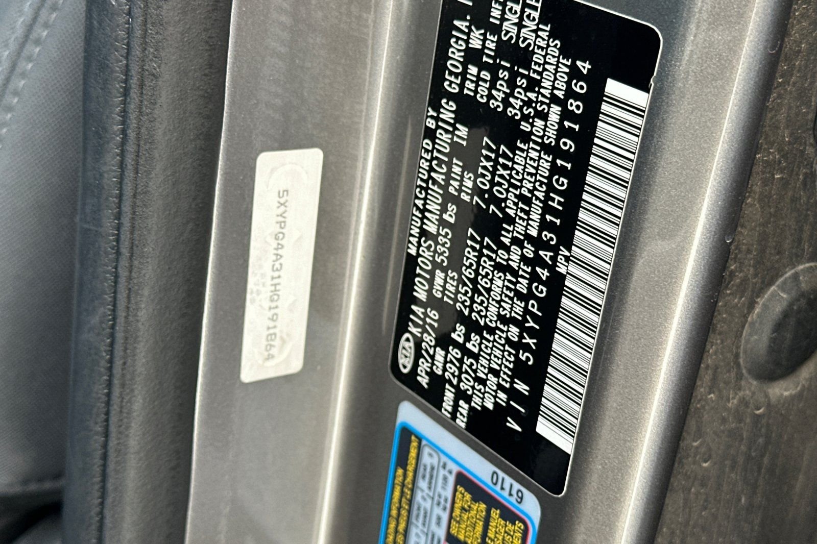 Used 2017 Silver Kia LX image 33