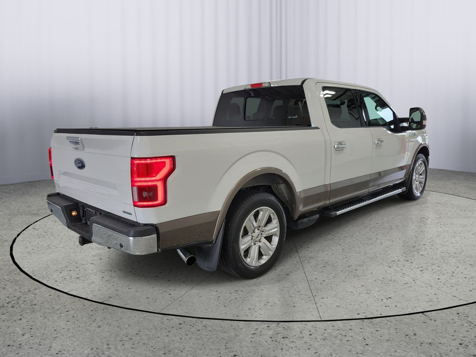 Certified Used 2020 White Ford Lariat image 2