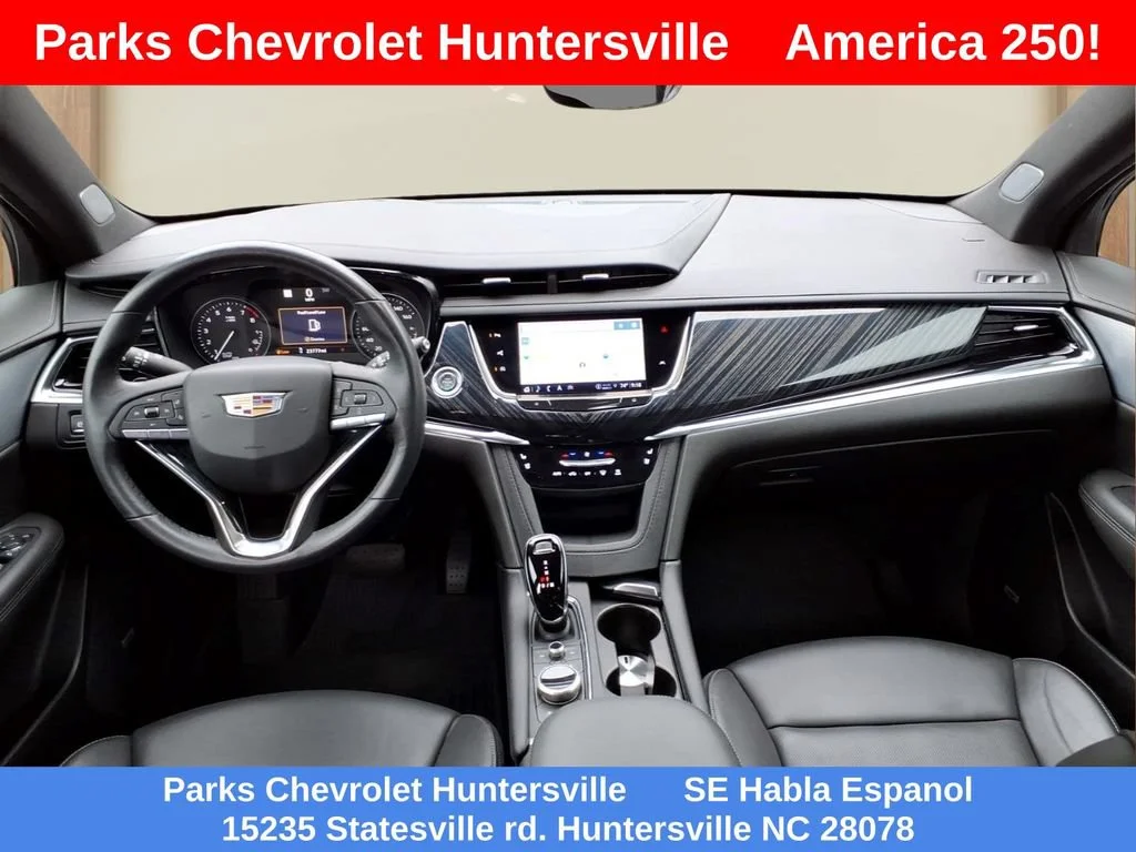 Used 2024 Argent Silver Metallic Cadillac Premium Luxury image 28
