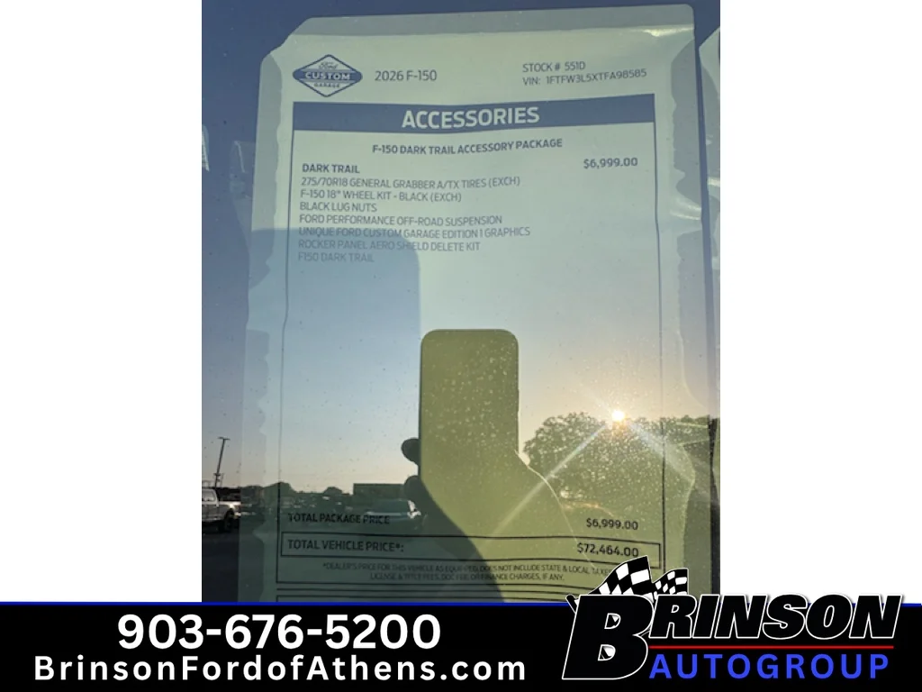 New 2026 Agate Black Metallic Ford XLT image 39
