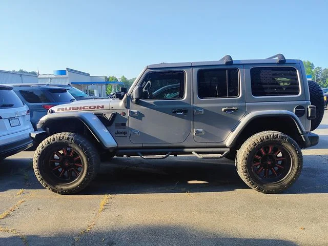 Used 2020 Silver Jeep Unlimited Rubicon image 2