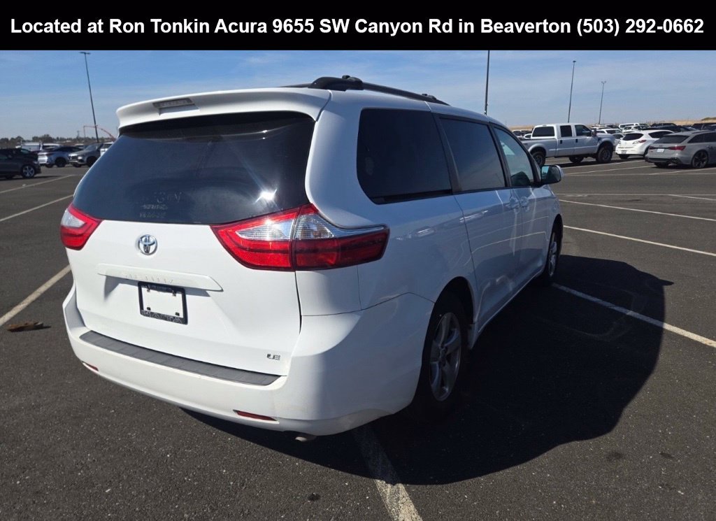 Used 2015 Super White Toyota LE image 6