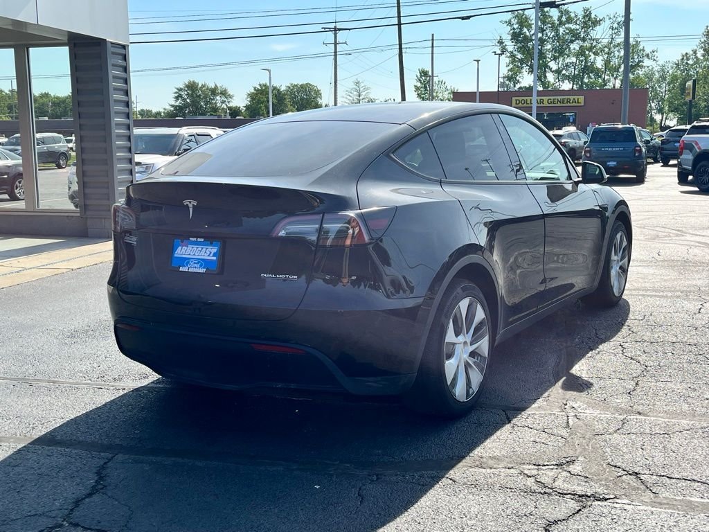 Used 2022 Tesla Model Y Long Range with VIN 7SAYGDEE9NA008214 for sale in Troy, OH