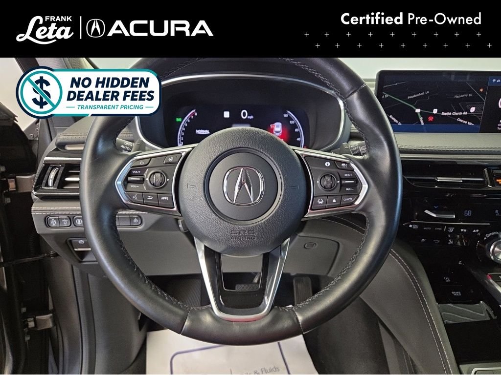 Certified Used 2023 Liquid Carbon Metallic Acura  image 12