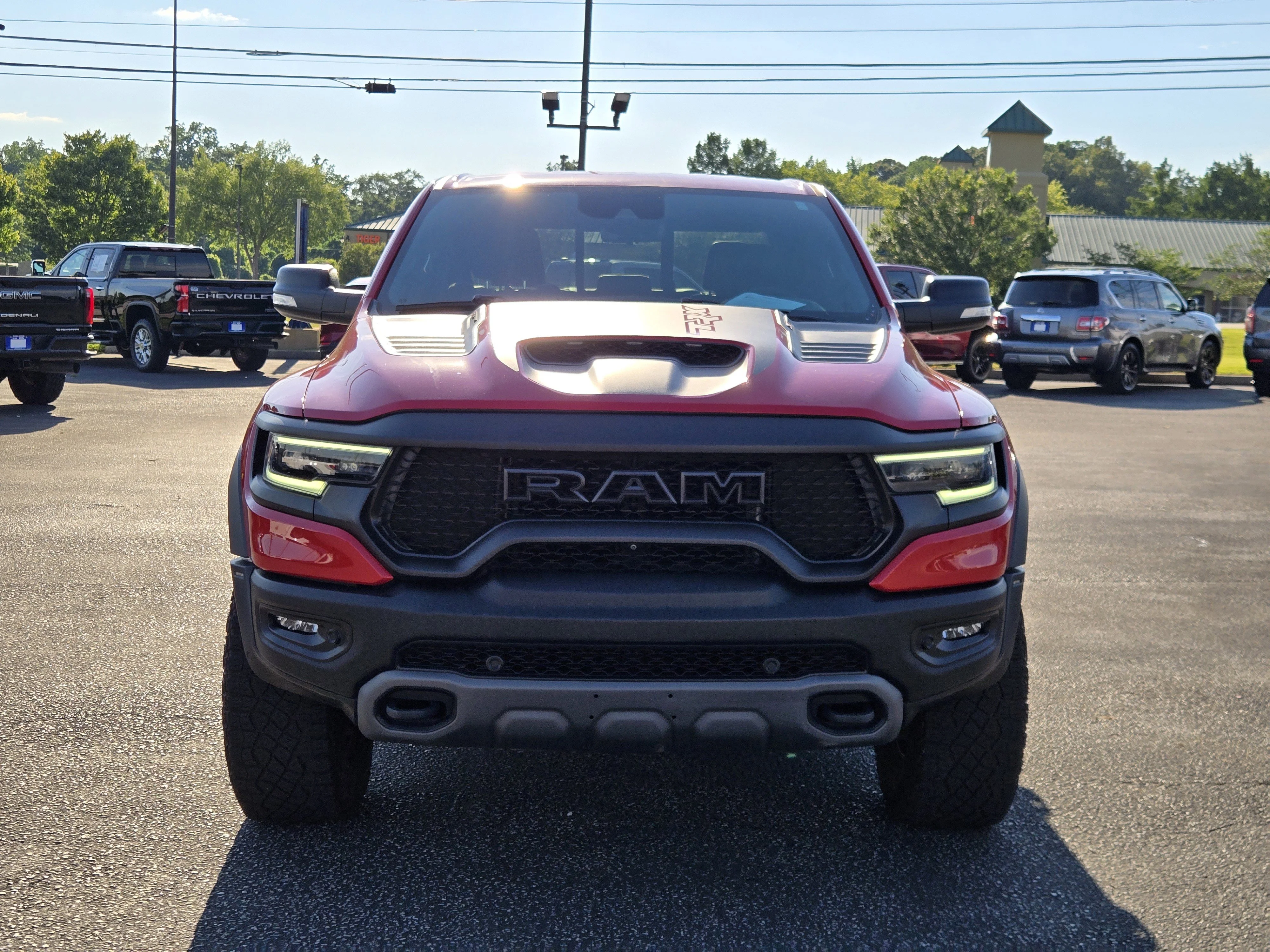 Used 2022 Flame Red Clearcoat Ram TRX image 3