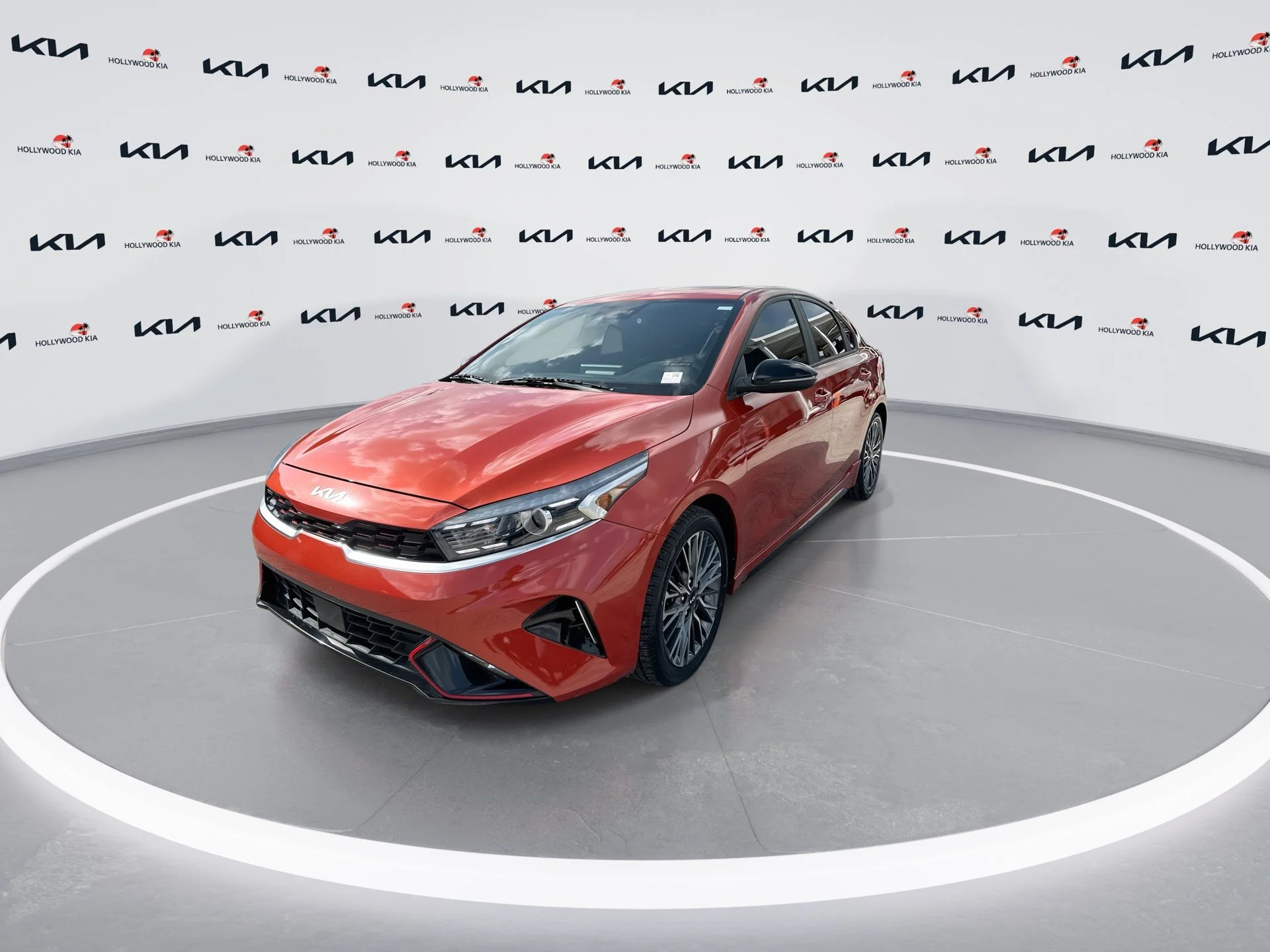 Certified Used 2022 Fire Orange Kia GT-Line image 4