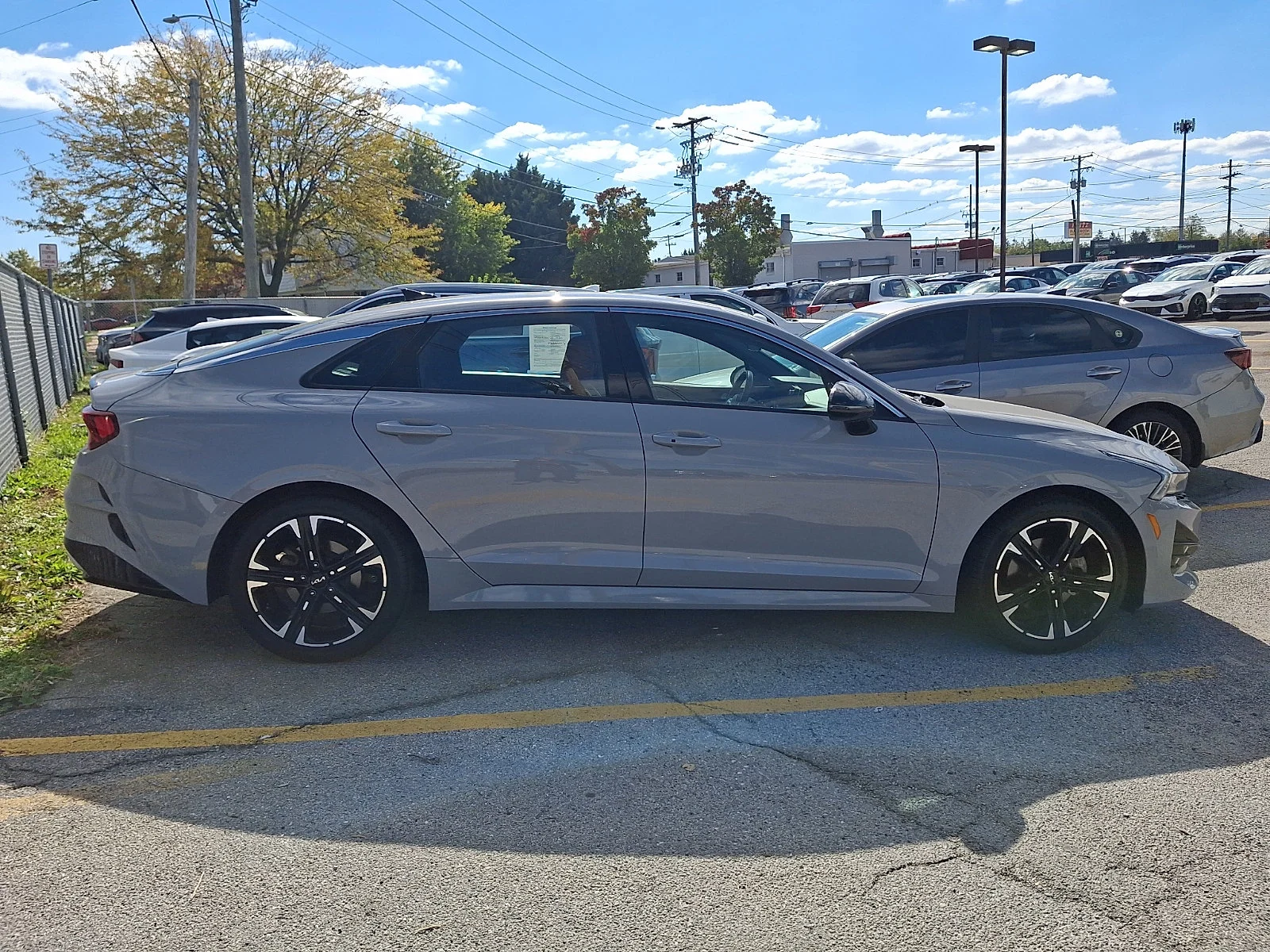 Certified Used 2024 Gray Kia GT-Line image 8