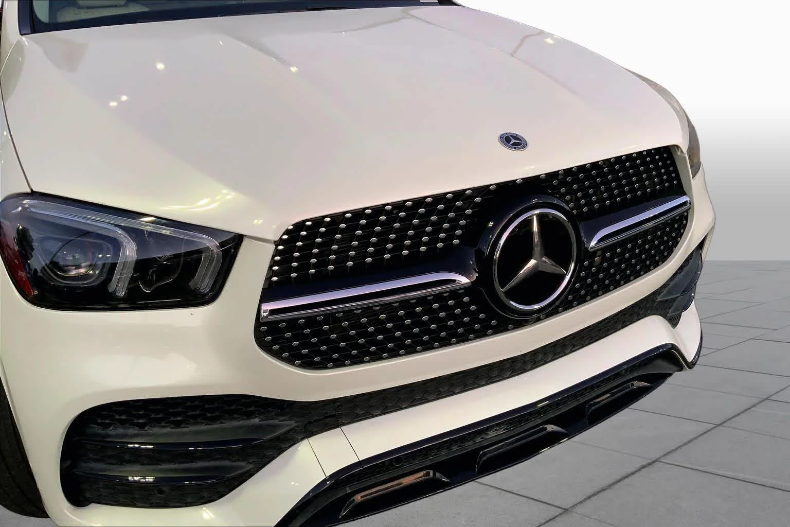 Used 2021 designo Diamond White Bright Mercedes-Benz GLE 350 image 27