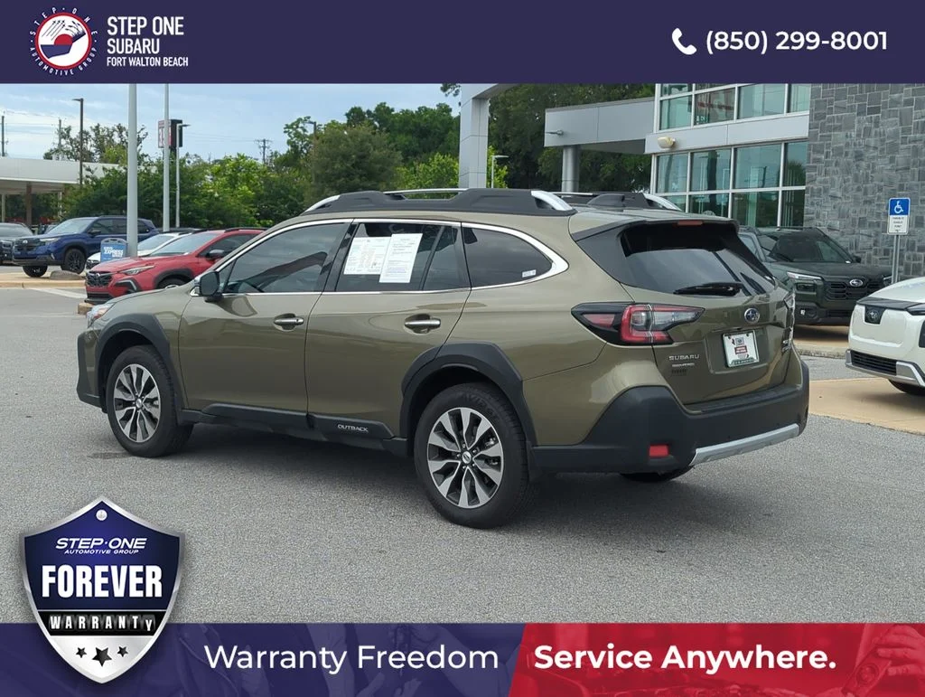 Certified Used 2025 Green Subaru Touring XT image 5