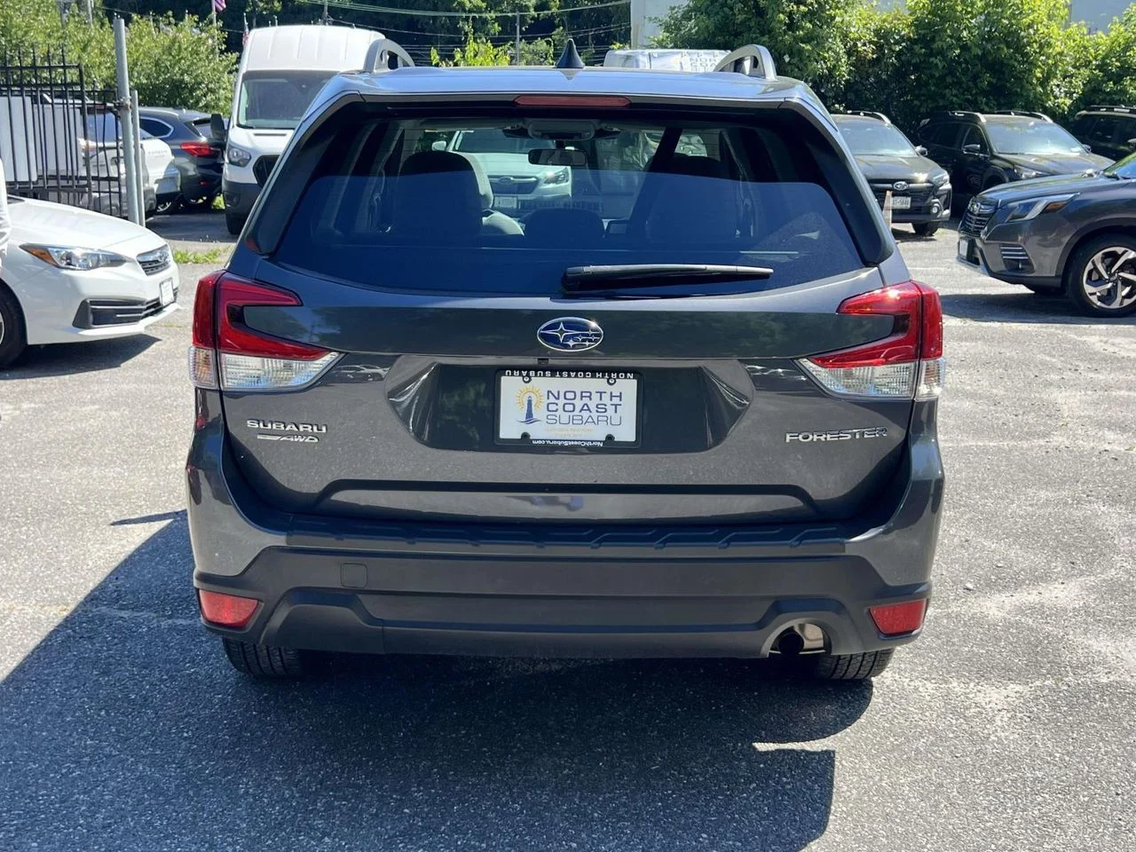 Used 2023 Magnetite Gray Metallic Subaru Premium image 7