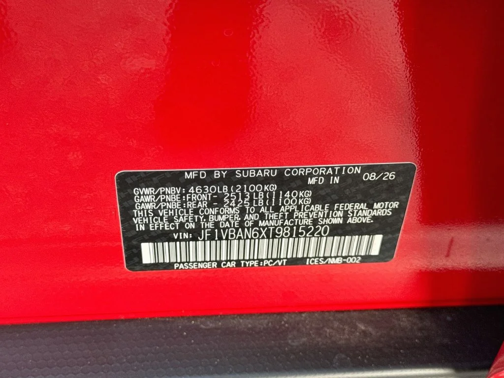 New 2026 IGNITION RED Subaru Limited image 41