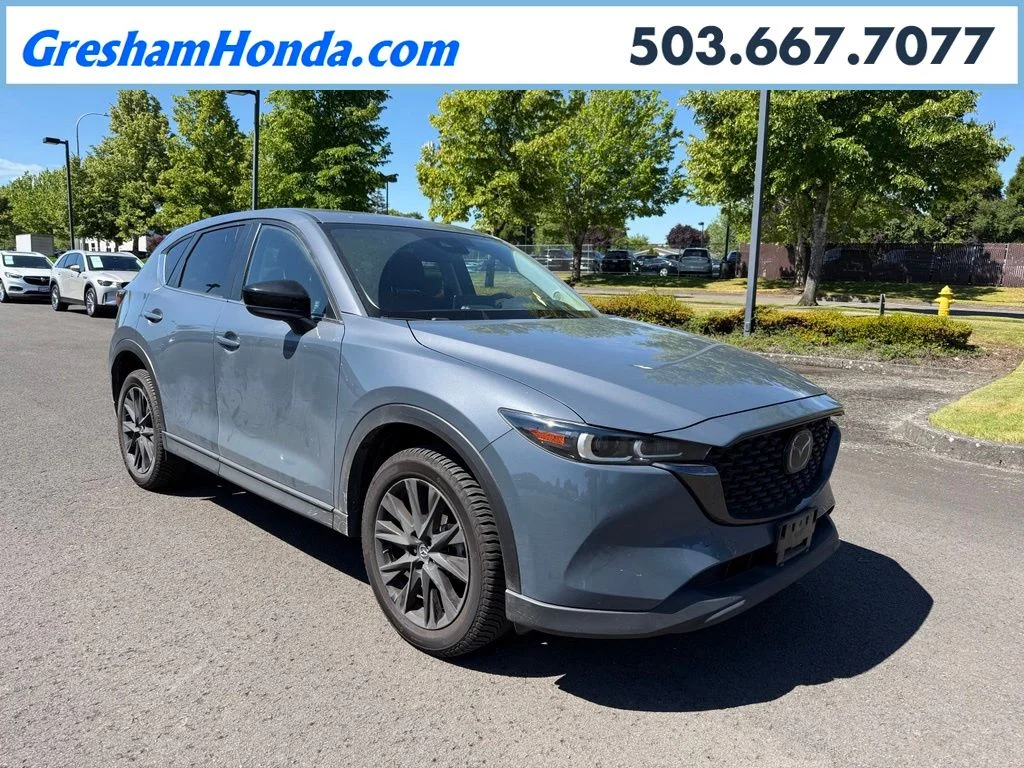 Used 2022 Polymetal Gray Mazda 2.5 S Carbon Edition image 1
