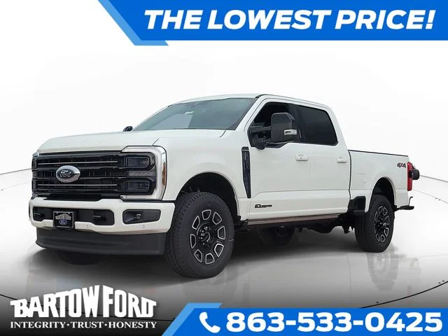 New 2026 White Metallic Ford Platinum image 1