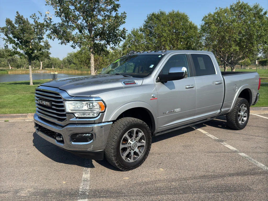 Used 2020 Billet Silver Metallic Clearcoat Ram Longhorn image 1