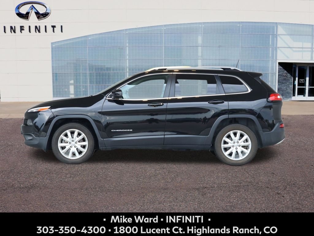 Used 2017 Black Jeep Limited image 2