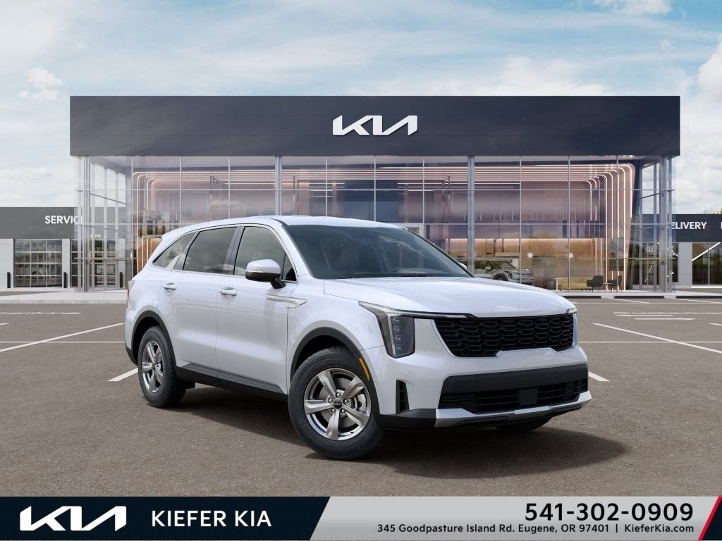 New 2026 Glacial White Pearl Kia LX image 1