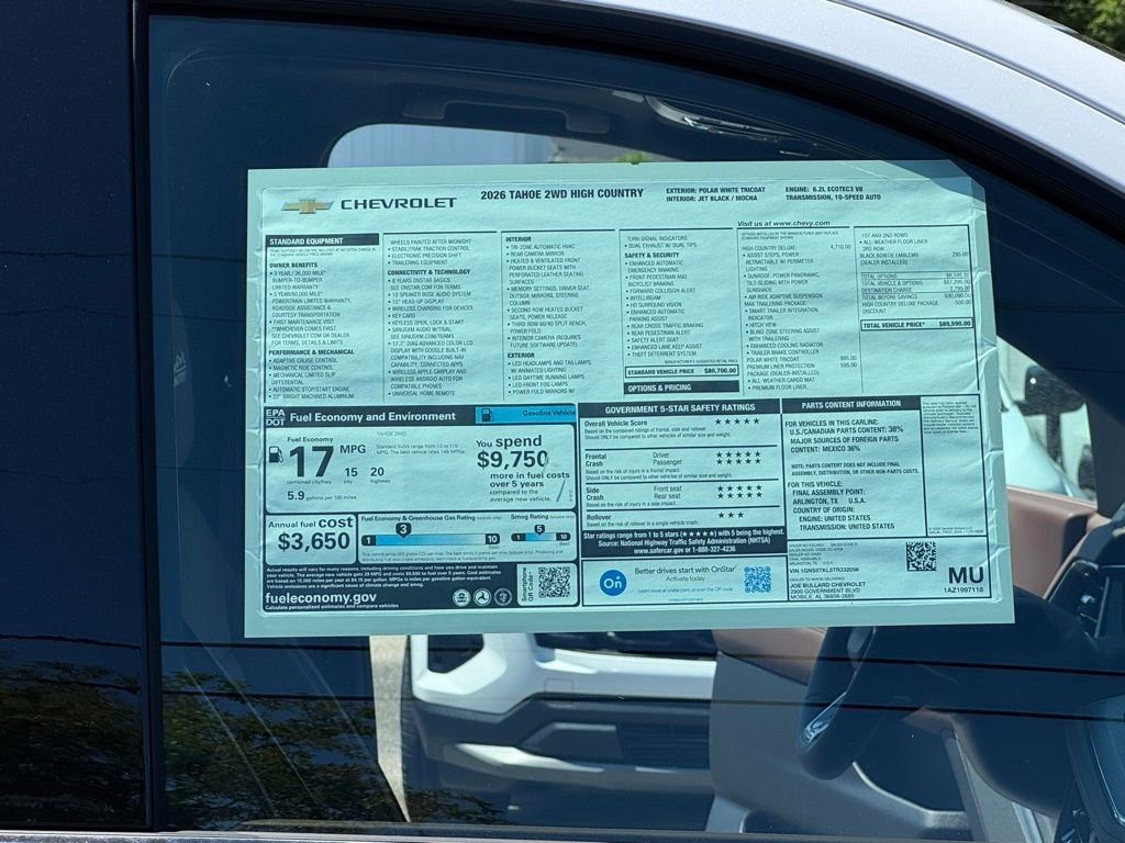 2026 Chevrolet Tahoe High Country - Photo 40