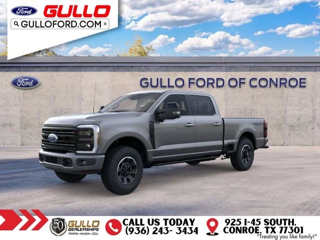 New 2026 Carbonized Gray Metallic Ford Platinum image 1