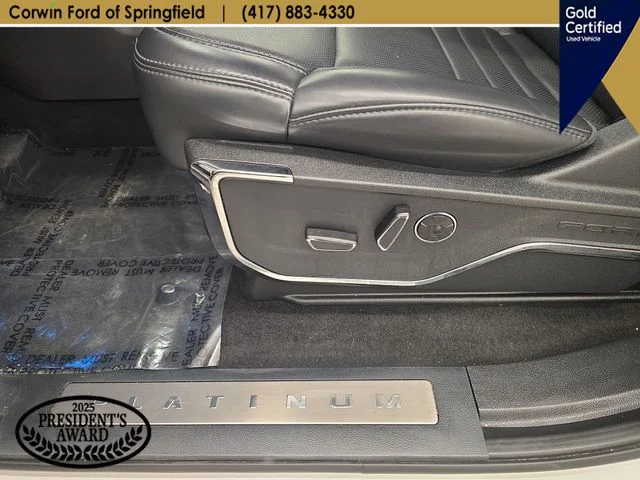 Certified Used 2025 Star White Ford Platinum image 40