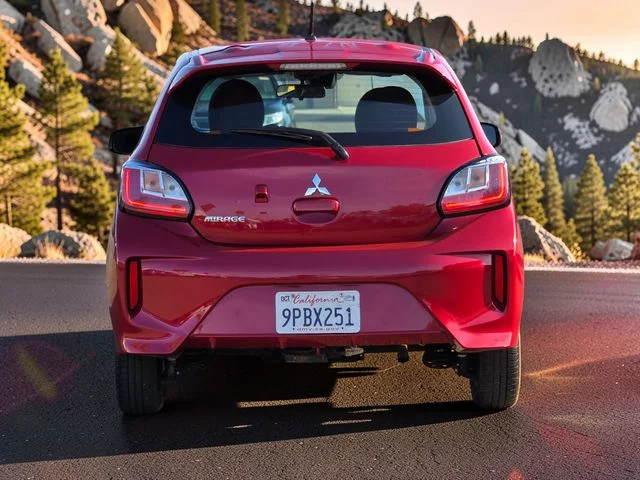 Used 2024 Red Mitsubishi ES image 6